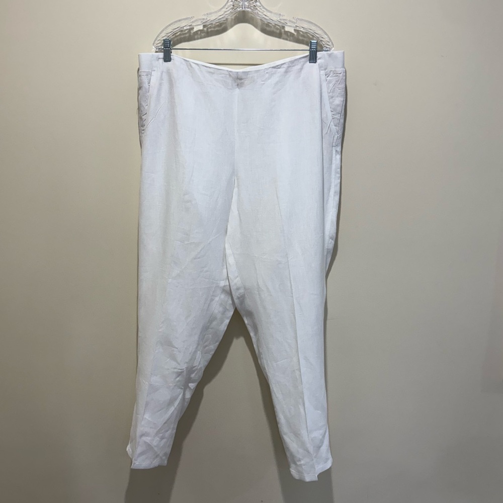 J.Jill Love Linen Stretch Waist Pants